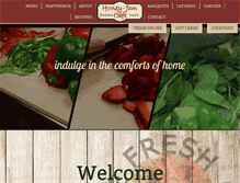 Tablet Screenshot of honeyjamcafe.com